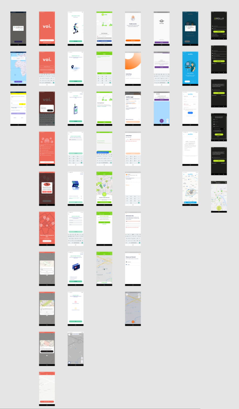 Screenflow from competitor apps